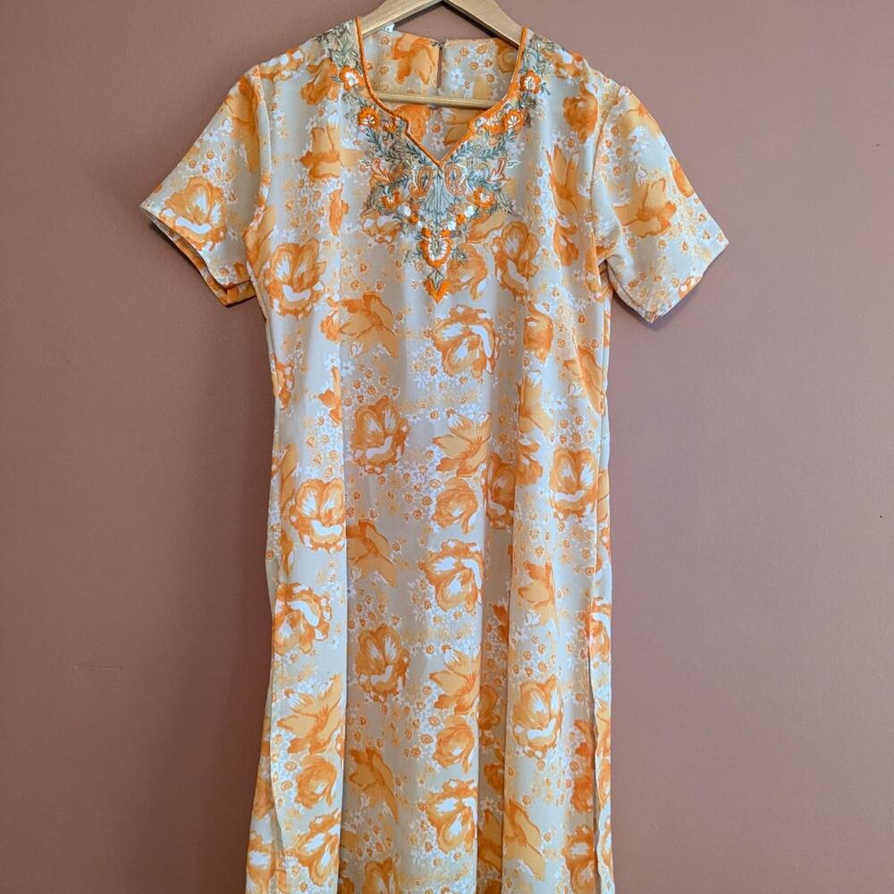 Vintage embroidered nightgown